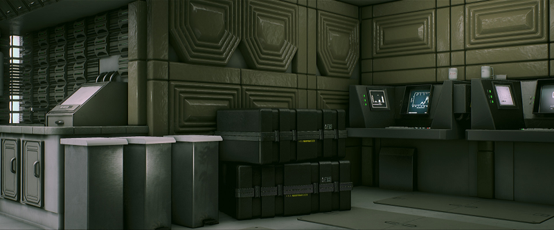 Illustration for article titled Alien: Isolation Fan Art Really Nails The 'Deserted Space Station' Feel